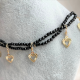 Faceted Black Spinel Necklace