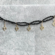 Faceted Black Spinel Necklace