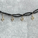 Faceted Black Spinel Necklace