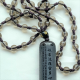 Ice Obsidian Sutra Necklace