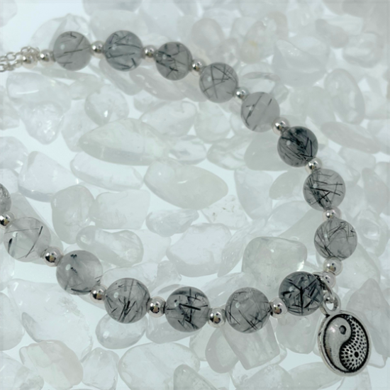 Double Layer Divergent Crystal Bracelet