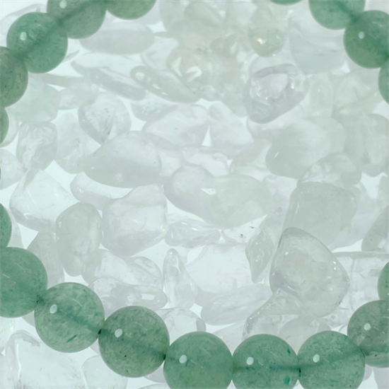 Green Strawberry Crystal Bracelet