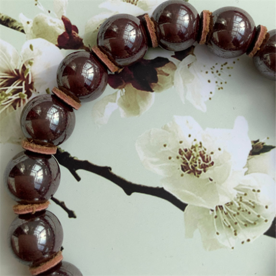 Raw Cinnabar Bracelet