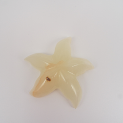 Afghan jade starfish ornament