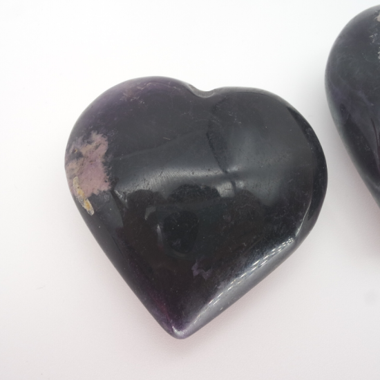 Colorful Fluorite Heart Ornament