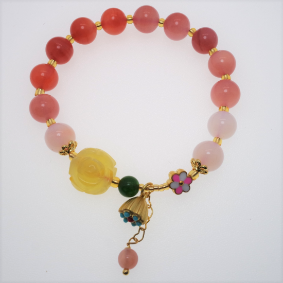 Agate Crystal Bracelet