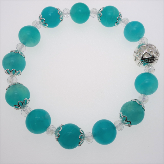 Blue Stone Crystal Bracelet