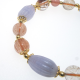 Blue Agate Crystal Bracelet